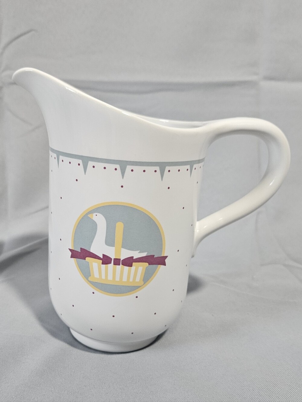 American Pantry VTG Cottagecore Mother Goose Utensil Holder Kitchen Farm Decor